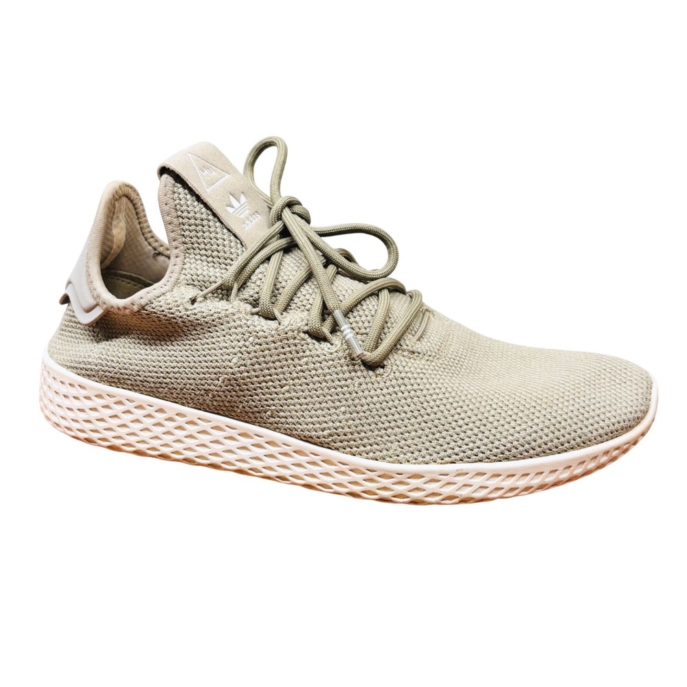 Adidas Pharrell Williams Tennis Hu Trace Green Sneakers CQ2298 Womens 7